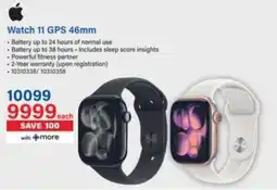 Incredible Connection Apple Watch 11 GPS 46mm offer