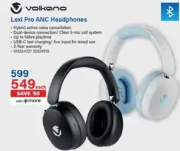 Incredible Connection Lexi Pro ANC Headphones offer
