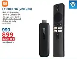 Incredible Connection TV Stick HD (2nd Gen) Xiaomi offer