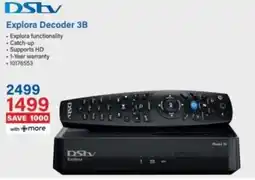 Incredible Connection DStv Explora Decoder 3B offer