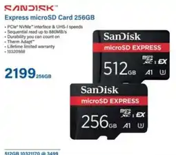 Incredible Connection SanDisk Express microSD Card offer