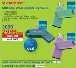 Incredible Connection SanDisk Ultra Dual Drive Navagio Bay offer