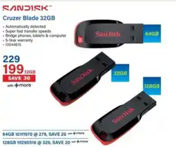 Incredible Connection SanDisk Cruzer Blade 32GB offer
