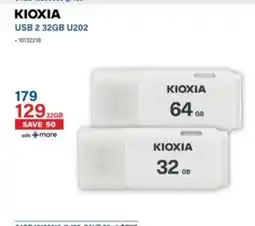 Incredible Connection KIOXIA USB 2 32GB U202 offer