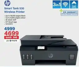 Incredible Connection HP Smart Tank 530 Wireless Printer offer