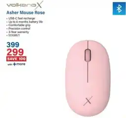 Incredible Connection VolkanoX Asher Mouse Rose offer
