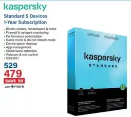 Incredible Connection Kaspersky Standard offer