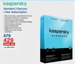 Incredible Connection Kaspersky Standard offer