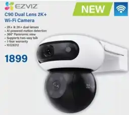 Incredible Connection EZVIZ C90 Dual Lens 2K+ Wi-Fi Camera offer