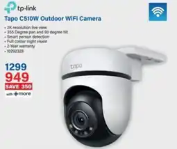 Incredible Connection Tapo C510W Outdoor WiFi Camera offer