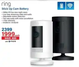 Incredible Connection ring Stick Up Cam Battery offer