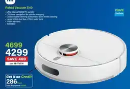 Incredible Connection Robot Vacuum S40 offer