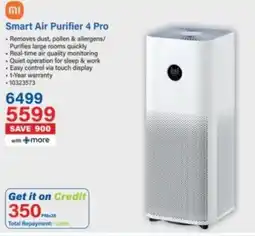 Incredible Connection Smart Air Purifier 4 Pro offer