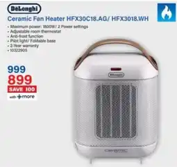 Incredible Connection DeLonghi Ceramic Fan Heater offer