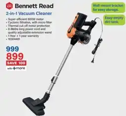 Incredible Connection Bennett Read 2-in-1 Vacuum Cleaner offer