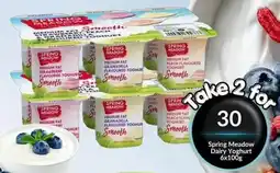 Super Save Spring Meadow Dairy Yoghurt offer