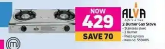 Alva - 2 Burner Gas Stove