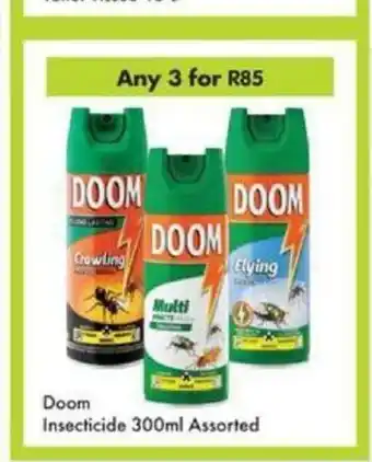 MTN Doom Insecticide 300 ml Assorted offer