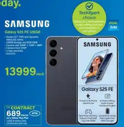 Incredible Connection Samsung Galaxy S25 FE 128GB offer