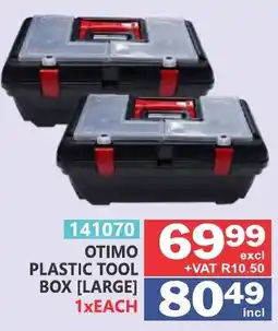Arrow Cash And Carry OTIMO PLASTIC TOOL BOX [LARGE] offer
