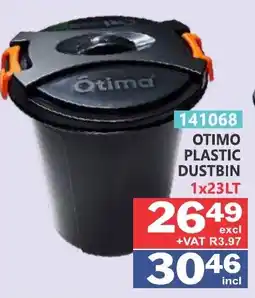 Arrow Cash And Carry Otimo Plastic Dustbin offer