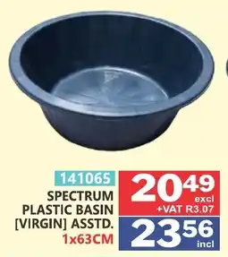 Arrow Cash And Carry Spectrum plastic basin offer