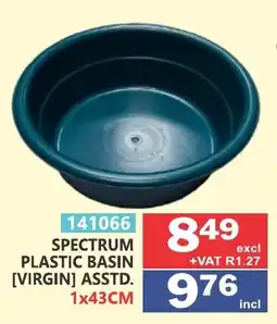 Arrow Cash And Carry Spectrum plastic basin offer