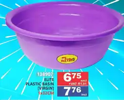 Arrow Cash And Carry Elite Plastic Basin [Virgin] offer