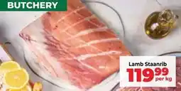 Food Lover's Market Lamb staanrib offer