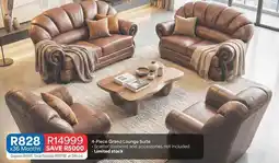 OK Furniture Total - 4-piece grand lounge suite offer