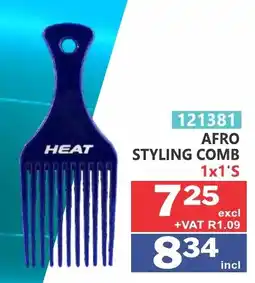 Arrow Cash And Carry Heat afro styling comb offer