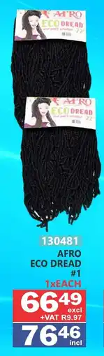 Arrow Cash And Carry Afro eco dread #1 offer