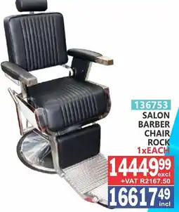 Arrow Cash And Carry Salon barber chair rock offer
