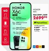 Edgars Honor X6C offer