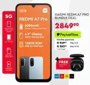 Edgars Xiaomi Redmi A7 Pro Bundle Deal Free Redmi Buds 6 Play offer