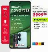 Edgars Huawei Nova Y73S offer