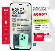 Edgars Honor 400 Lite Bundle Deal Free Honor X7i Buds offer