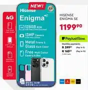 Edgars Hisense Enigma SE offer