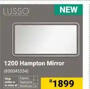 Builders Warehouse Lusso 1200 Hampton Mirror 850045554 offer