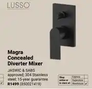 Builders Warehouse Lusso Magra Concealed Diverter Mixer (304 Stainless Steel) 850021419 offer