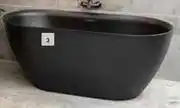 Builders Warehouse Lusso 1500 Ava Freestanding Bath Matt Black 850023901 offer