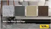 Builders Warehouse Multi Flor Galaxy Basic Rugs 2.4m x 1.6m 765351 offer