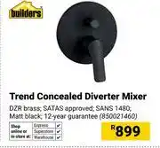 Builders Warehouse Builders Trend Concealed Diverter Mixer 850021460 offer