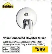 Builders Warehouse Builders Nova Concealed Diverter Mixer 783947 offer