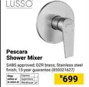 Builders Warehouse Lusso Pescara Shower Mixer 850021627 offer