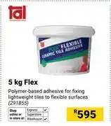 Builders Warehouse Tal 5Kg Flex 291855 offer