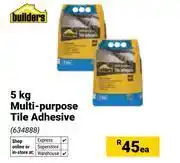 Builders Warehouse Builders 5Kg Multi Purpose Tile Adhesive 634888 offer