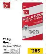 Builders Warehouse Tal 20Kg Grout 375645 offer