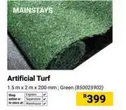 Builders Warehouse Mainstays Artificial Turf Green 1.5m x 2m x 200mm 850025902 offer