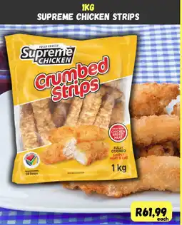 Die Visfabriek Supreme Chicken Crumbed Strips offer